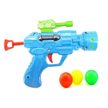 

Ping Pong Balls Shooting Toy Kids Funny Shooting Toy Creative Novelty Table Tennis Shooter Children's Toys (Random Color))
