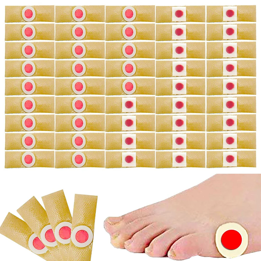 24PCS Medical Corn Plaster Foot Removal Warts Thorn Detox Adhesive Patches Feet Care Calluses Callosity Clavus Remove Tool |