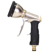 Сопло высокого давления посыпать инструменты садовый водяной пистолет опрыскиватели водяной пистолет трубчатый шланг Насадка многофункциональный автомобильный шланг-распылитель для мойки