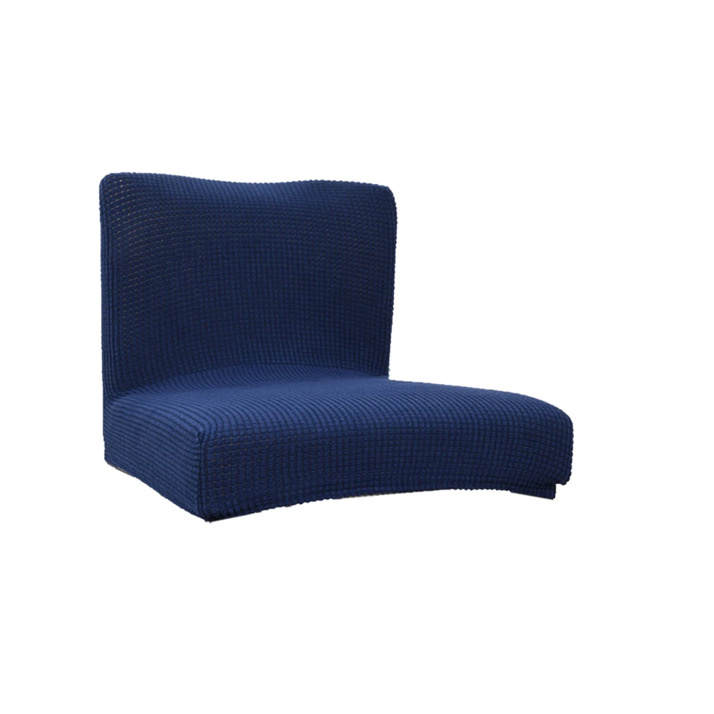 Color Option Wedding Dining Bar Stool Cover Low Back Chair Slip Cover Seat Cover