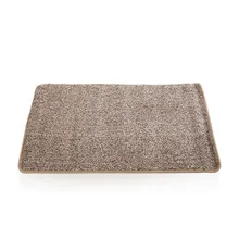 Горячая Экологически чистый простой бытовой спальня кухонный коврик для гостиной коврик для домашних животных вырезанный бархатный коврик водопоглощающий муравей