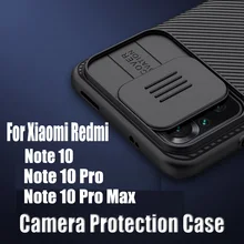 NILLKIN – coque de haute qualité pour Xiaomi Redmi Note 10/Note 10 Pro 10s, compatible modèles For Redmi Note 10 Pro Max Camshield
