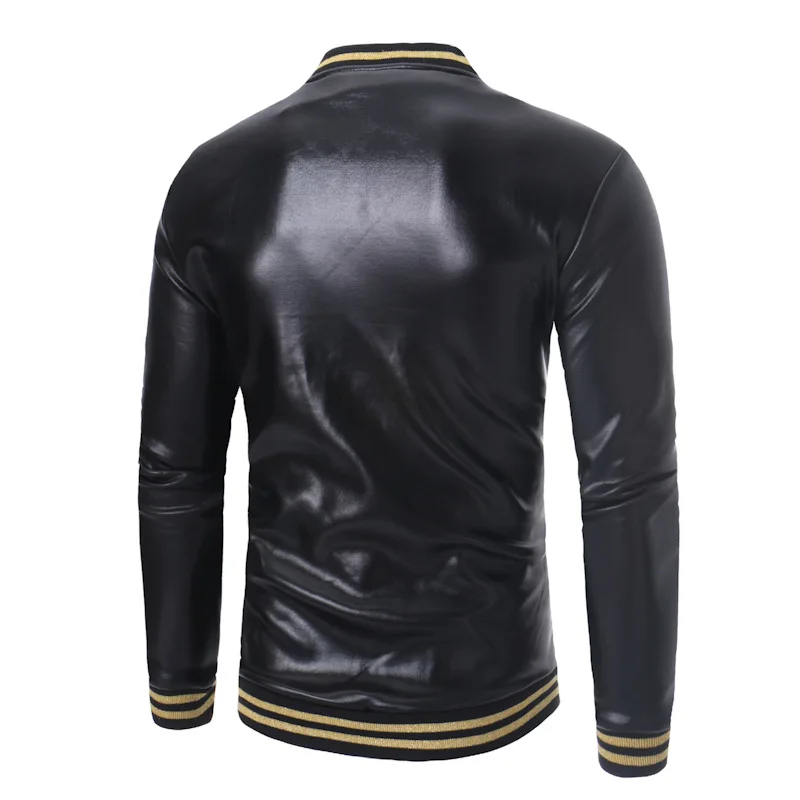 AliExpress EBay, Осеннее и зимнее пальто для мужчин, для ночного клуба, хип-хоп соединение, стоячий воротник, пальто, Ouma, повседневная куртка