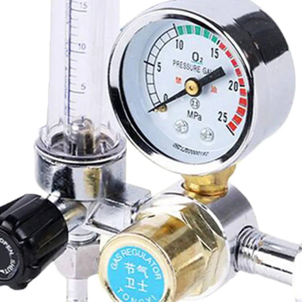 Argon CO2 Mig Tig Flow Meter Welding Weld Regulator Gauge Gas Pressure Reducer Gas welding Regulator Equipment