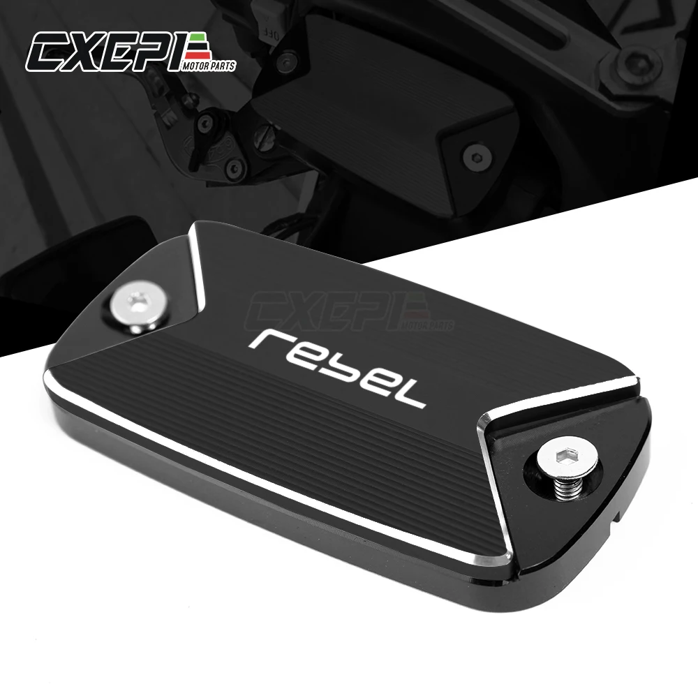 Черная крышка резервуара для мотоцикла Honda Rebel 300 500 CMX 250 CA125 450 Gold Wing GL1500 1800 SHADOW VLX DLX