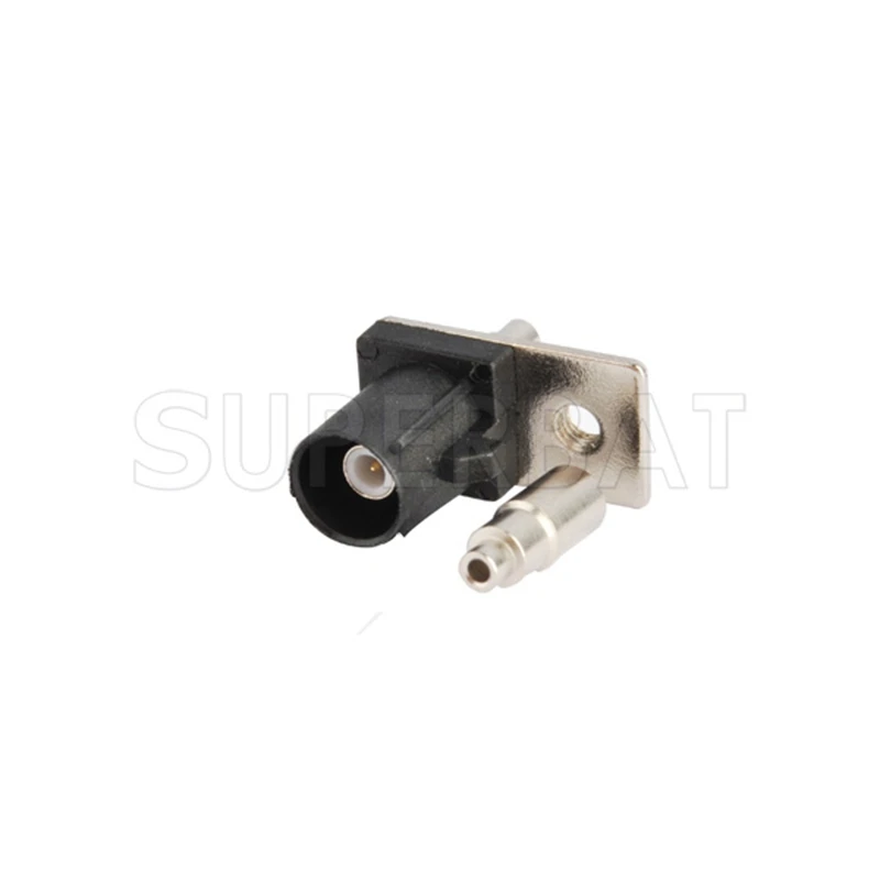 Black RF Coaxial Connectors for Cable 1.13mm 1.37mm