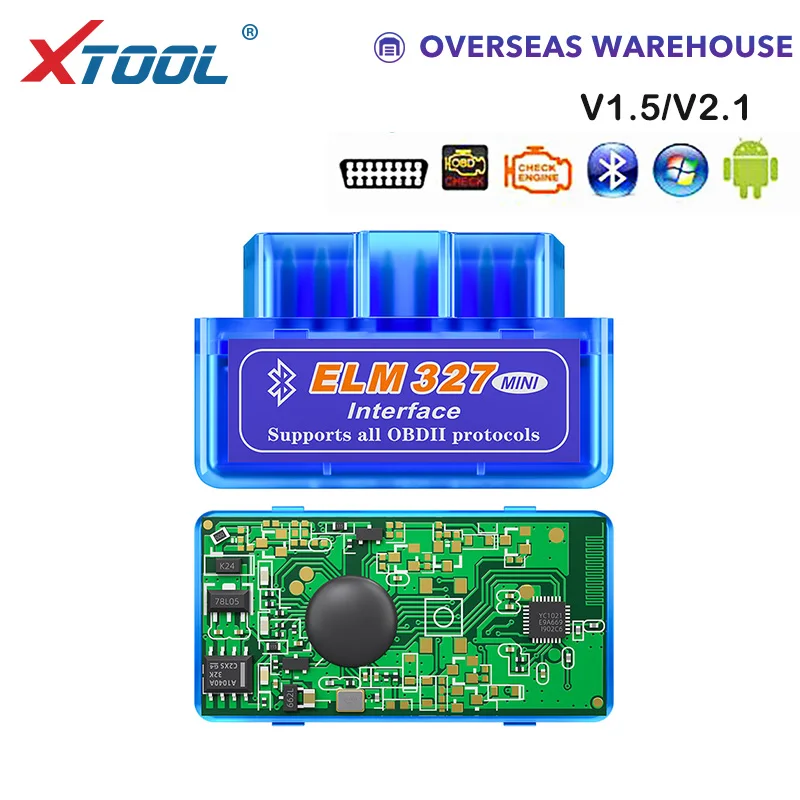 Диагностический сканер XTOOL OBD mini elm327 прибор для чтения кодов bluetooth V1.5/V2.1