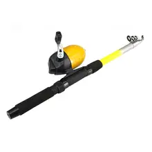New Kids Fishing Pole Set Portable 1.8m Telescopic Fishing Rod With Reel Fishing Rod Set For Beginners Children Fishing Training