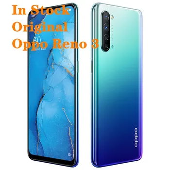 

New Original Oppo Reno 3 5G SmartPhone 6.4" MTK6873 Octa Core 12G RAM 128G ROM 48.0MP 5 Cameras VOOC Screen Fingerprint Phone