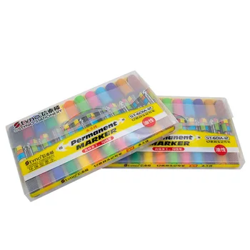 

Painting Watercolor Pen Black Hook Line Pen 12 Color Double Head Marker / Art Supplies Student Supplies