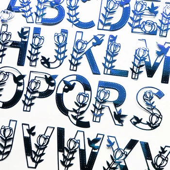 

Big Letters Metal Cutting Dies for diy Scrapbooking Album Greeting Cards Decorative Craft Embossing English alphabet Die Cut