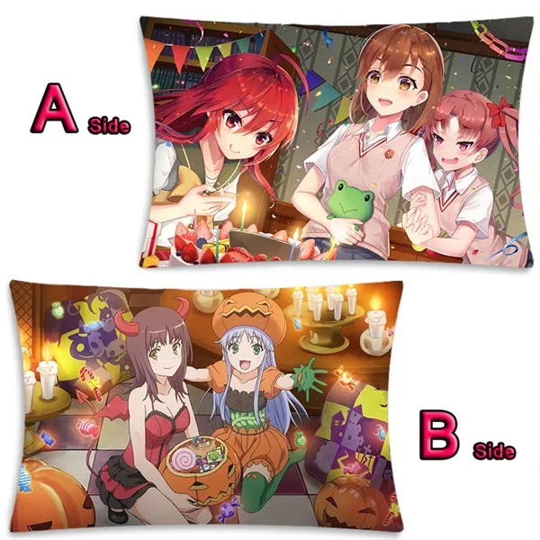 19 Аниме некоторых магических индекс Kamijou Touma Dakimakura обниматься тела чехол отаку подушка крышка 2WAY 35x55 см - Цвет: 19