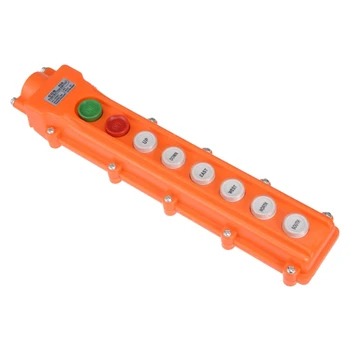 

Crane Pendant Control Push Button Switch Hoist Station Rainproof 6y8 Knob