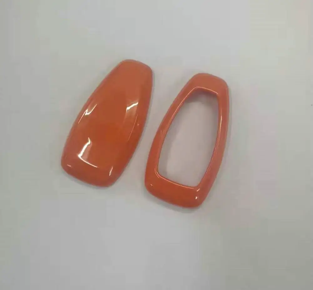 Глянцевый оранжевый чехол с дистанционным управлением без ключа для Ford Focus Kuga C-Max