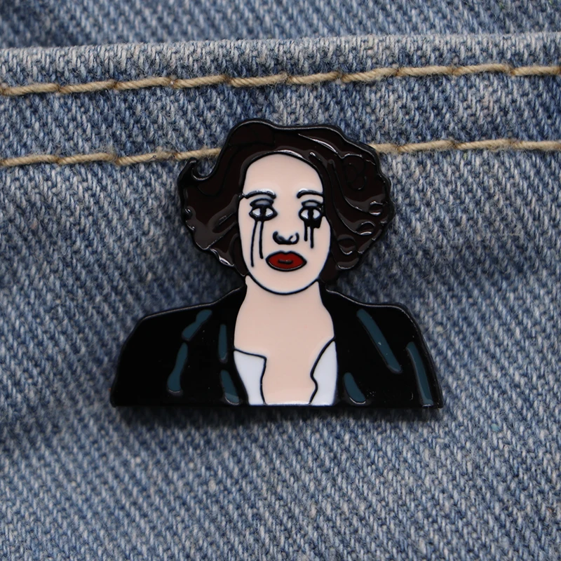 Бейдж Fleabag для ТВ шоу креативная эмалированная булавка мальчиков и девочек