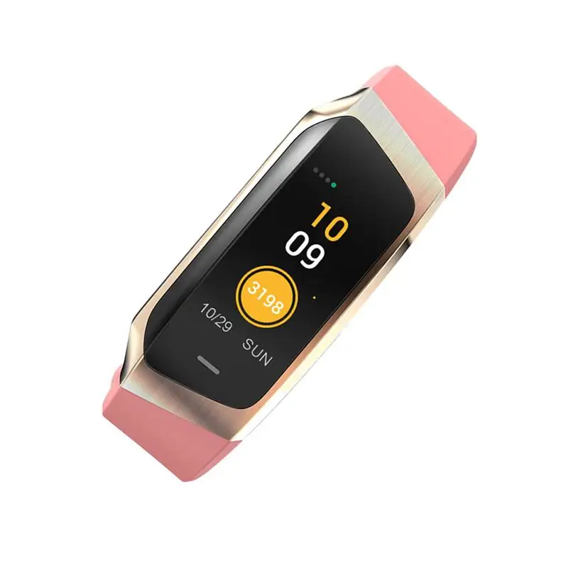 1PC Sports Watch Blood Pressure Pedometer Heart RateMonitor Modern Tracker Waterproof Smart Watch Bracelet Band Sports bracelet