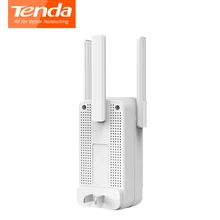 Tenda A12 300 Мбит/с беспроводной удлинитель диапазона маршрутизатора усилитель сигнала для ретранслятора 3 антенны полный дом крышка расширитель маршрутизатора