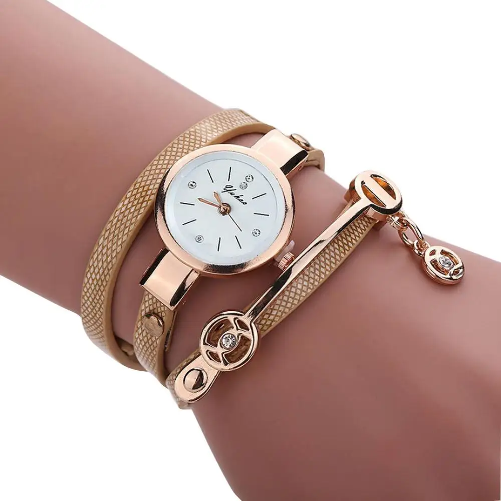 A Relojes mujer, женские наручные часы с металлическим ремешком, браслет, кварцевые часы для женщин, женские часы, женские модные часы - Цвет: A