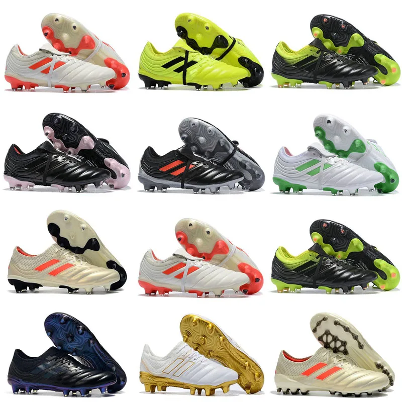 

Mens Copa 19 Hot Slip-On Champagne Solar Red Soccer Football Shoes Boots Scarpe Calcio Cleats 19+ 19.1 FG SOCKFIT AG 19+x 19