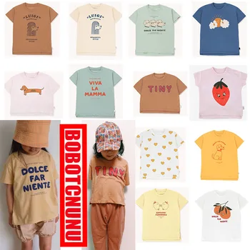 

Kids T Shirts 2020 Brand New Summer Boys Girls Cartoon Print Short Sleeve T-shirt Baby Toddler Children Cotton Tops Tees Clothes