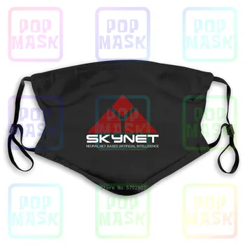 

Dust Mask with Filter Skynet Terminator Inspired Cyberdine Systems T2 Washable Reusable Mask