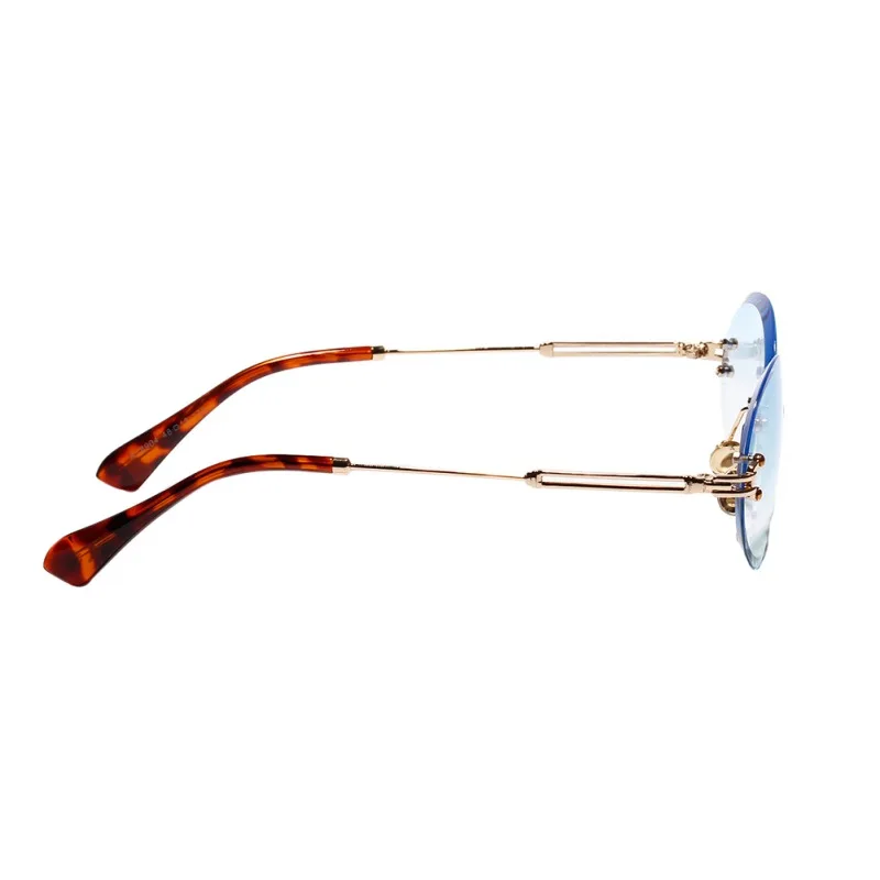 Очки, винтажные, прозрачные, прогрессивные, Lunette De Soleil, линзы, Ac, без полей, красочные, Кристальные, овальная оправа, металлические солнцезащитные очки
