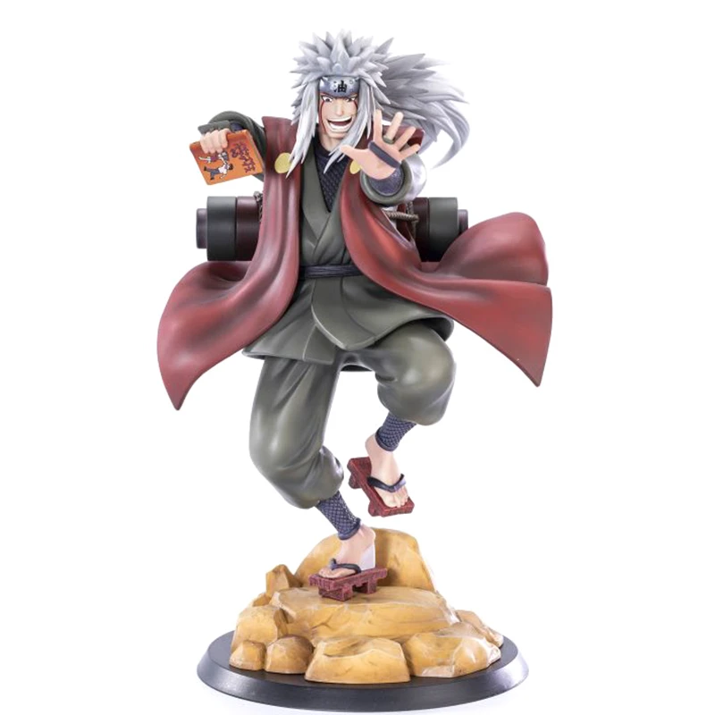 20cm Naruto Hokage Shippuden Jiraiya Gama Sennin Actin Figures Anime Pvc Collectible Model Doll Statue Decoration Gift For Kids | Игрушки и