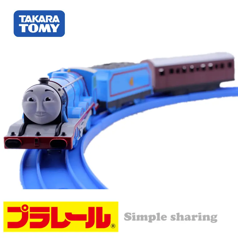 Такара Tomy Pla Rail Plarail поезд и друзья OT-05 говорящий Гордон Япония железнодорожный поезд моторизованный Электрический локомотив модель игрушки