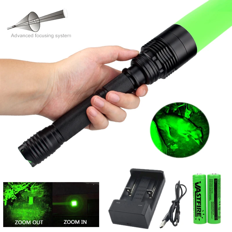 Lanterna + Rifle Lumens Super Brilhante Arma Luz Tático Airsoft Armas Caça Scope Montar 18650 Carregador Usb Interruptor 10000 t6 22 scope montar 18650 carregador usb interruptor