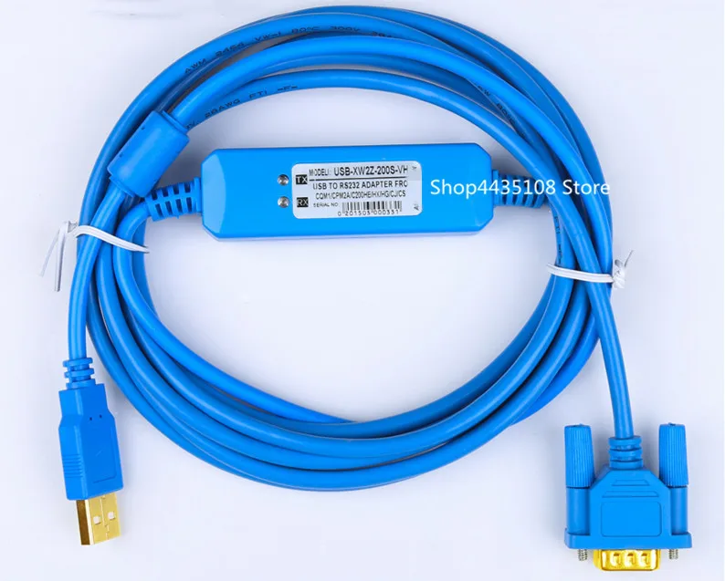 2 шт. PLC Кабель для программирования USB-XW2Z-200S-VH Omron CQM1H / CPM2C серии/USB к RS232