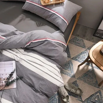 

New Style Winter Super Warm Machine Washable 100% Cotton 3 Pieces Bedding Set Suitable For Queen Size