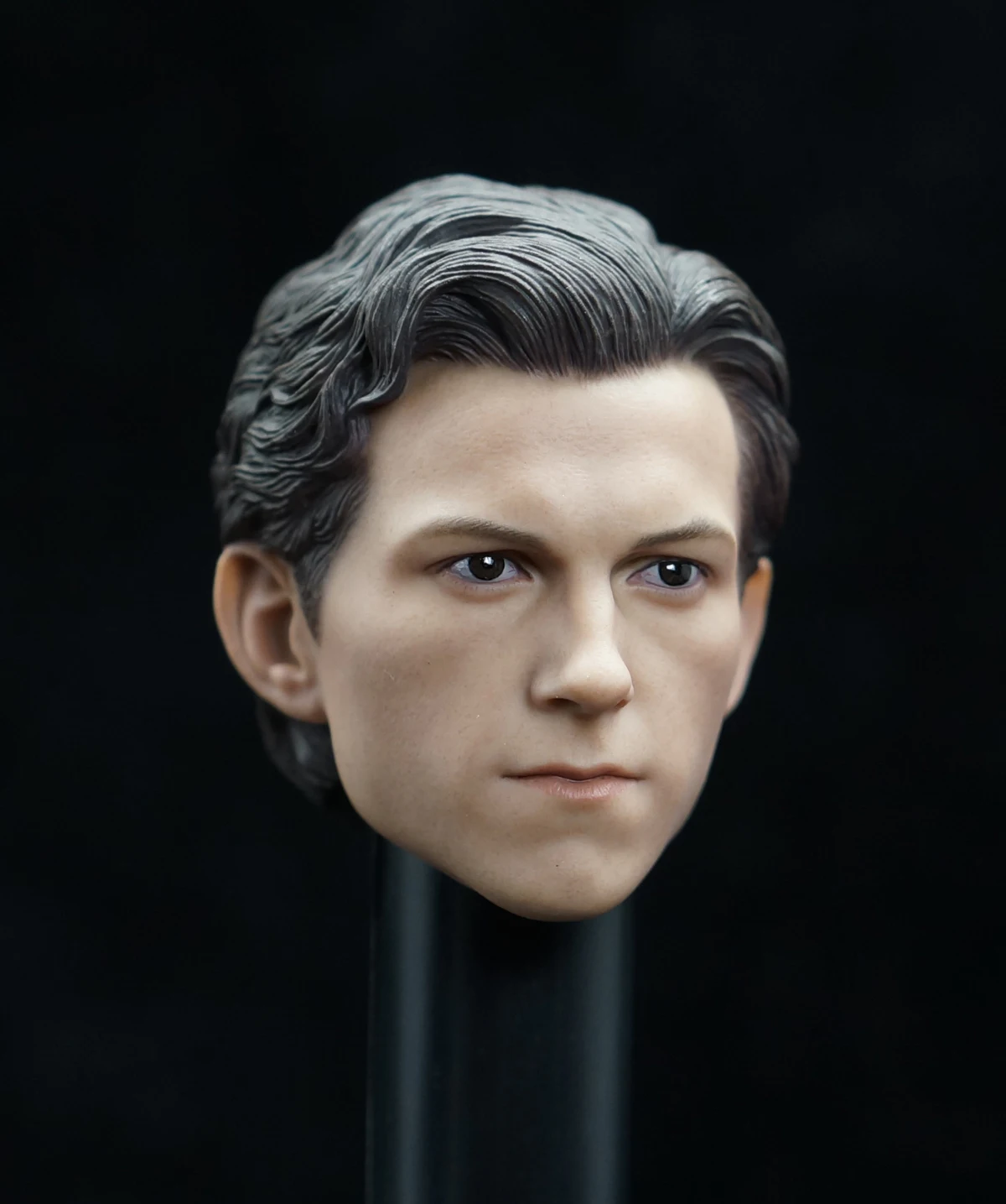 Estartek 1/6 Высокое качество Питер Паркер голова лепить для 12 дюймов Фигурка DIY - Цвет: Белый
