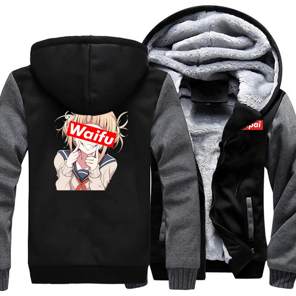 

Waifu hentai girl Anime Girl kawaii Mens Hoodie Bomber Jackets Casual Coat Fabrics Jacket For Men Men's Fabrics Bomber Jackets