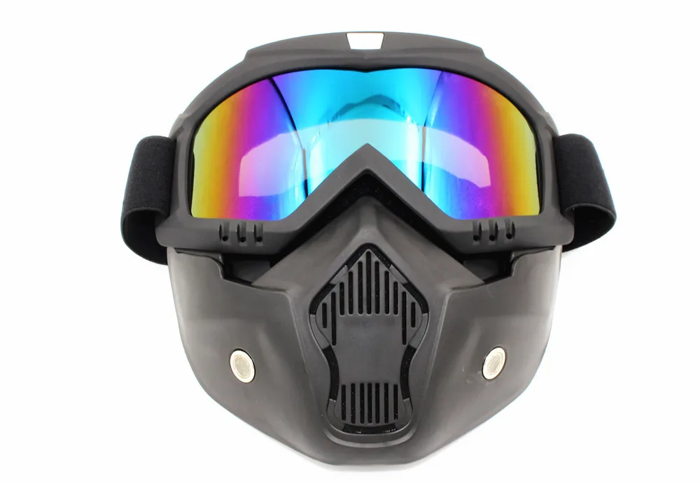 Harley Goggles локомотивная маска мотоциклетный шлем песочный велосипедный стекло Защита глаз езда внедорожные очки