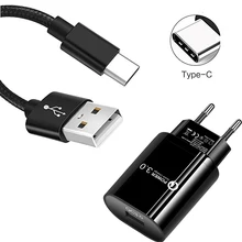 Type C USB кабель для зарядки данных QC 3,0 быстрое зарядное устройство для samsung S8 S9 A50S A30S Motorola One Action power G6 Xiaomi 9 9T Redmi 8 8A