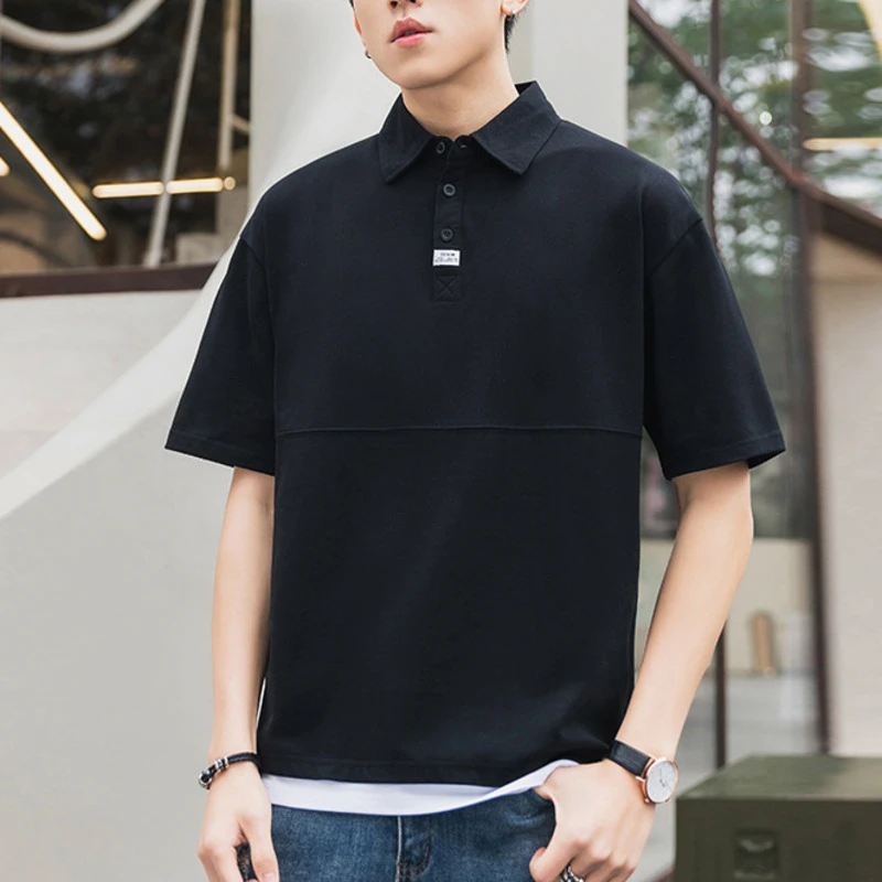 Mens loose fit polo shirts Clearance