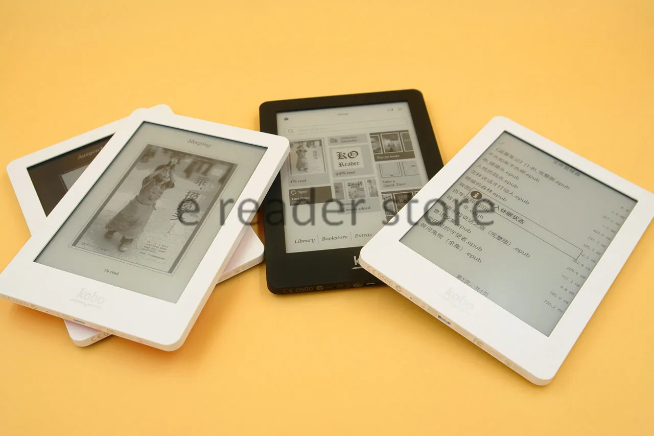 Книга-ридер Kobo glo N613 e-ink 6 дюймов 1024x768 2 Гб передний светильник WiFi e Reader электронная книга e ink e Reader