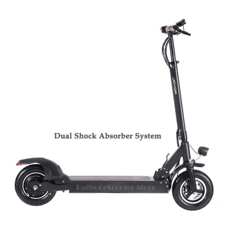 Daibot 500W Electric Bike Two Wheel Electric Scooters 10 Inch Double SuspensionBrake Portable Seat Foldable Kick Scooter Adult  (1)