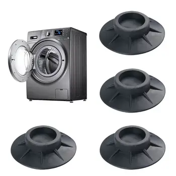 

4Pcs Floor Mat Washing Machine Feet Pad Non Slip Shock Proof Furniture Protector