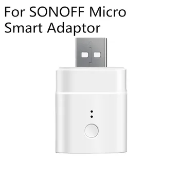 

Wireless USB Smart Adaptor For SONOFF Micro USB small Wifi Mini USB Power Adaptor Switch Work with eWeLink APP Alexa Google Home