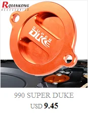 KTM 990 Super Duke Универсальный 22 мм алюминиевый мотоцикл рукоятка концы рукоятки для Honda Kawasaki Ninja 600 636 1000 Z750S