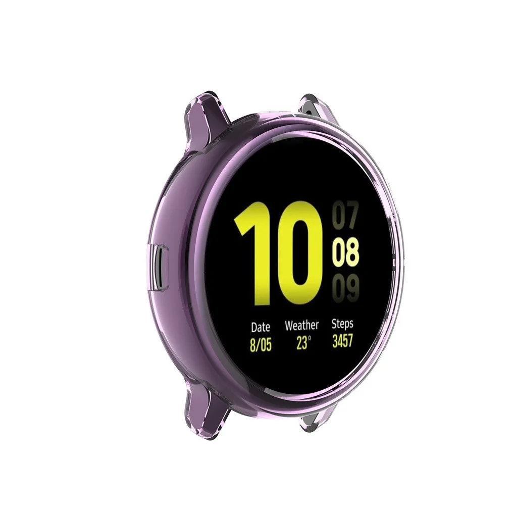 Чехол для экрана для samsung galaxy watch active 2 тонкий прозрачный защитный чехол для samsung Active 2 44 мм