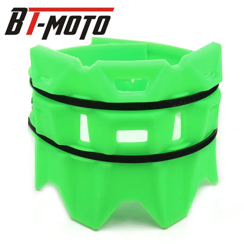 Мотоцикл выхлопной трубы защиты Защитная крышка для HONDA CR250R CR500R CRF250R CRF250X CRF250L XR250R 250-600CC - Цвет: A green