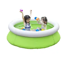 Piscine gonflable d'été en PVC pour enfants et adultes, jeu d'eau en plein air, baignoire de pelouse gonflable, pataugeoire, 122x35cm