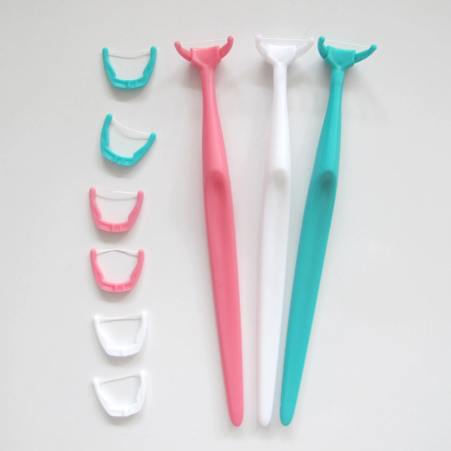 Зубная нить, зубная нить, 20 шт супер значение съемные зубные нити палочки для чистки и повторного использования полости рта, зубная нить