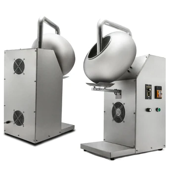 

1.4KW POWER 40mm diameter Automatic Small Peanut Sugar Coating Machine/Pharmaceutical Sugar Film Tablet Coating Machine