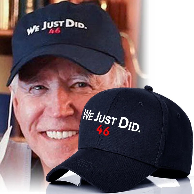 We Just Did 46 Hat Cap Adjustable Joe 