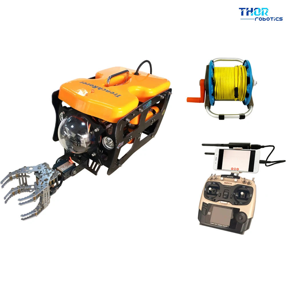 ThorRobotics подводный Дрон камера дроны Trenchrover110 ROV подводный робот фотография