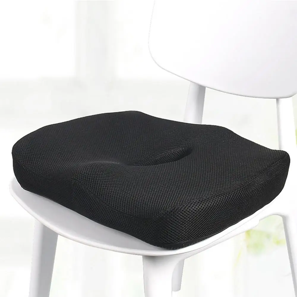 Portable Cushion Slow Rebound Memory Foam Cushion Seat Cusion Chair Cushion Office Student Driving Cushion