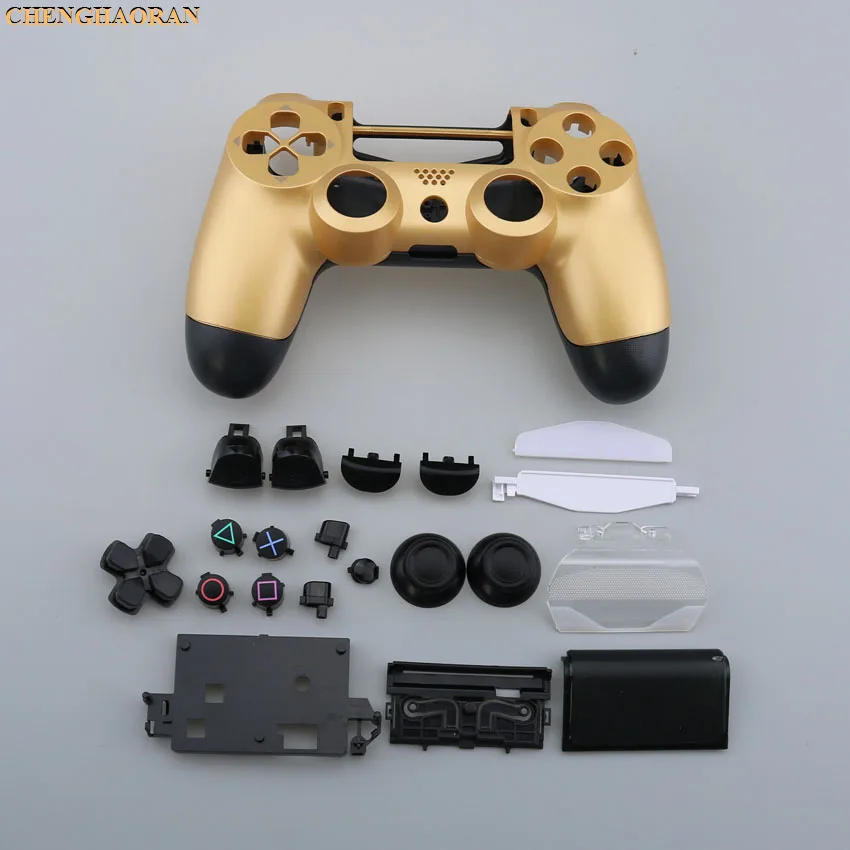 1SET Buttons kit Screwdriver Screws Plastic Matte Front Back Hard Upper Housing Shell Case for Sony PS4 Pro Controller JDS-040 - Цвет: I